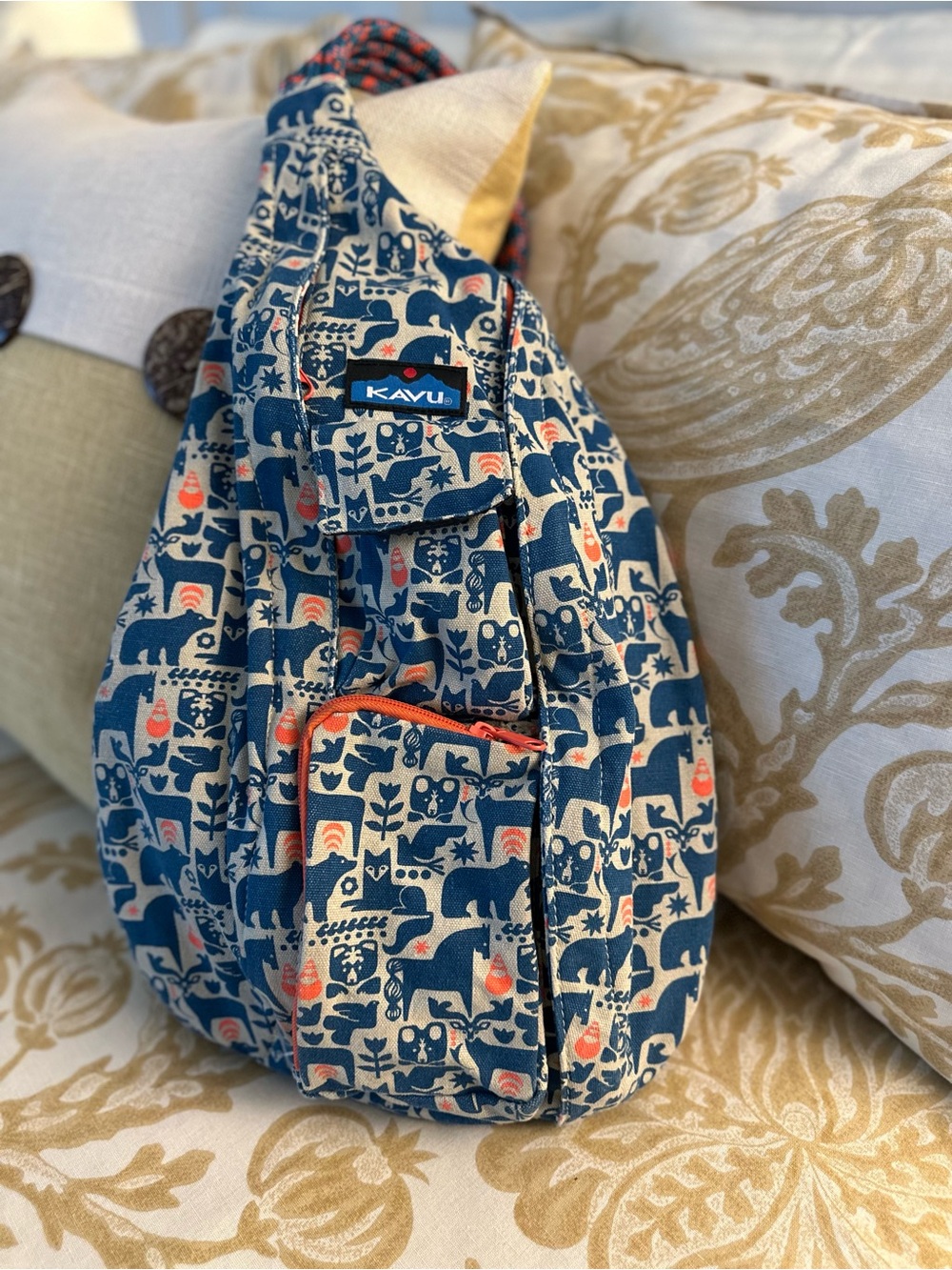 Kavu Cozy Critters Rope Bag - rare find